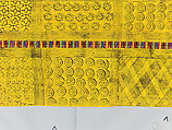 Prestige cloth (Adinkra), Cotton, wool, Asante peoples