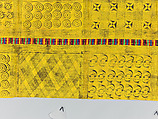 Prestige cloth (Adinkra), Cotton, wool, Asante peoples