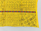 Prestige cloth (Adinkra), Cotton, wool, Asante peoples