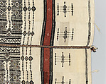 Khasa, or kaasa (personal covering), Fulani maabo (weaver), Handspun, handwoven wool, cotton, dye, Fulani peoples