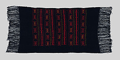 Embroidered Shawl, Wool, Dogon peoples