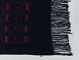 Embroidered Shawl, Wool, Dogon peoples