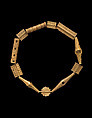 Eleven Beads, Gold copper alloy, Baule or Lagoon peoples