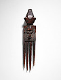 Yisanunu (comb), Yaka artist, Wood, Yaka peoples