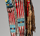 Bowcase and Quiver, Nez Perce artist, Otter skin, native-tanned leather, wool cloth, glass beads, ermine, and silk ribbon, Nez Perce