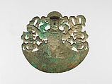 Animal Ornament, Gilded copper, Moche