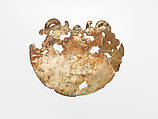 Animal Ornament, Gilded copper, Moche