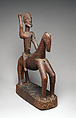 Equestrian, Dogon blacksmith, Wood, metal, Dogon peoples