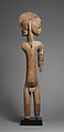 Male Figure with Head Turned, Wood, Bamana peoples