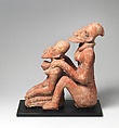 Seated Couple, Terracotta, Middle Niger civilization