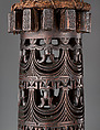 Drum (Pahu), Wood, sharkskin, fiber, Austral Islanders