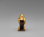 Curly-Tailed Animal Pendant, Gold, Panama