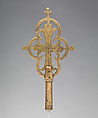 Processional Cross, Northern Highlands region artist, Bronze, Northern Highlands region