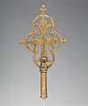 Mäsqälä qǝddase (liturgical cross), Northern Highlands artist, Bronze, Northern Highlands region