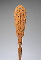 Decorated Paddle, Wood, pigment, Tapanahon Djuka