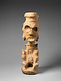 Deity Figure (Zemí), Stone (calcarenite or biocalcarenite), Taíno