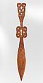 Food Stirrer (Parie-Tikie), Wood, Maroon
