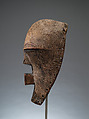 Kifwebe bakashi (female mask), Songye artist, Wood, pigment, Songye peoples