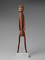 Figure: Male, Wood, pigment, Bari peoples