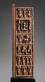 Ise Palace Door (Ilekun aafin), Olowe of Ise (Nigerian, born  Efon-Alaiye, ca. 1873–1938), Wood, pigment, Yoruba peoples