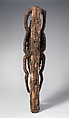 Grade Figure, Fern wood, pigment (?), Banks Islands