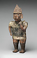 Standing Male Figure, Nayarit artist(s), Ceramic, slip, Nayarit