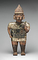 Standing Male Figure, Nayarit artist(s), Ceramic, slip, Nayarit