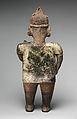 Standing Male Figure, Nayarit artist(s), Ceramic, slip, Nayarit