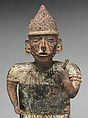 Standing Male Figure, Nayarit artist(s), Ceramic, slip, Nayarit