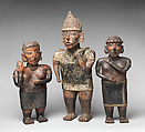 Standing Male Figure, Nayarit artist(s), Ceramic, slip, Nayarit