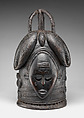 Helmet Mask, Wood, patina, Bassa peoples