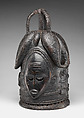 Ndoli jowei mask, Bassa artist, Bombax wood, Bassa peoples