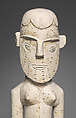 Funerary Figure (Kulap), Chalk, paint, Southern New Ireland