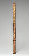 Engraved Bamboo Container (Kare U Ta), Bamboo, pigment, Kanak people