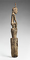 Hampatong (figure), Ngadju or Ot Danum artist, Wood, pigment, Ngadju or Ot Danum