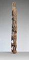 Figure (Nggwalndu), Wood, paint, Abelam people