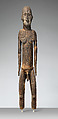 Ancestor Figure, Wood, paint, fiber, ferrous metal, Sawos people