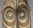 Ceremonial Fence Element, Wood, paint, shell, Iatmul people
