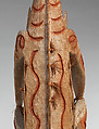Double ancestor figure, Asmat artist, Wood, paint, fiber, Asmat people