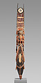 Funerary Carving (Malagan), Wood, paint, fiber, Northern New Ireland people