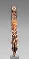 Funerary Carving (Malagan), Wood, paint, fiber, Northern New Ireland people