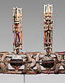 Funerary Carving (Malagan), Wood, paint, shell, beads, Northern New Ireland