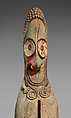 Slit Gong (Atingting kon), Tin Mweleun (commissioned by Tain Mal), Wood, paint