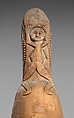Slit Gong (Atingting kon), Tin Mweleun (commissioned by Tain Mal), Wood, paint