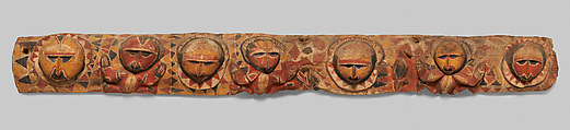 Lintel from a Ceremonial House, Wood, paint, Abelam people