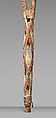 Bis Pole, Wood, paint, fiber, Asmat people