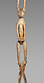 Bis Pole, Jewer, Wood, paint, fiber, Asmat people