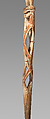 Bis Pole, Terepos, Wood, paint, fiber, Asmat people