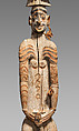 Bis Pole, Jiem, Wood, paint, fiber, Asmat people