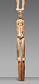 Bis Pole, Jiem, Wood, paint, fiber, Asmat people